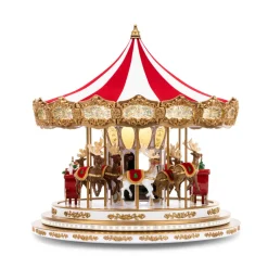 20" Regal Christmas Carousel