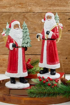 13” Resin African-American Santa