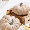 18" Resin Aged Pumpkin
