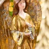 18" Resin Angel With Dove