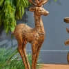 16" Resin Deer Candle Holder