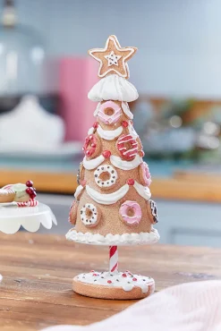 11" Resin Donut Tree