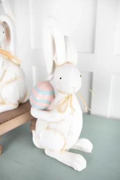 16” Resin Easter Bunny Figurine