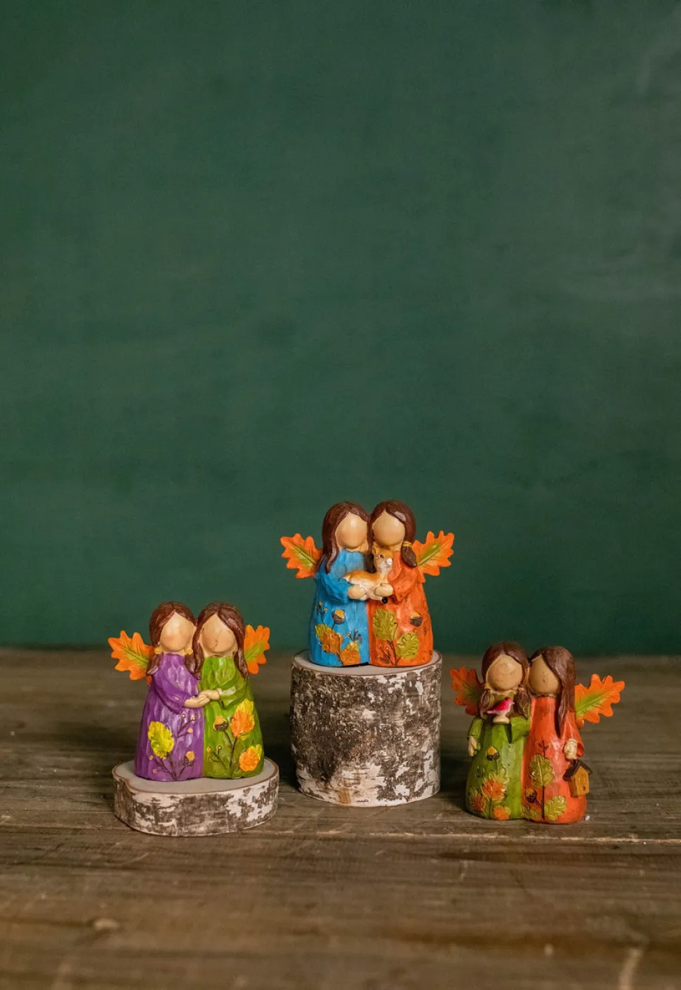 3" Resin Forest Angel Friends