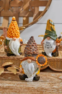 5" Resin Harvest Gnome Figurine