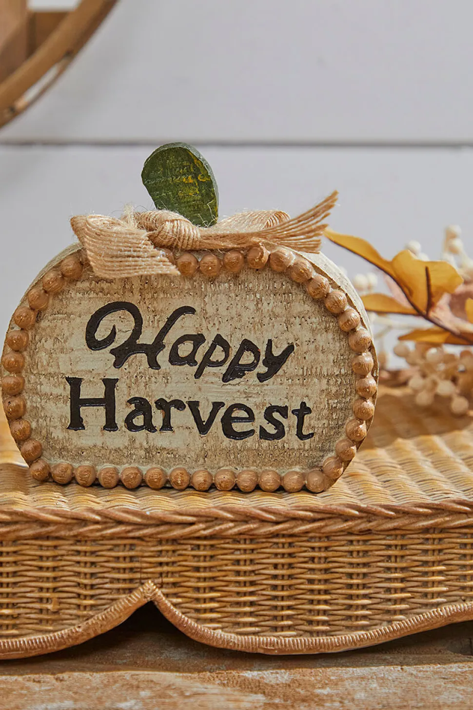 5.5" Resin Harvest Pumpkin