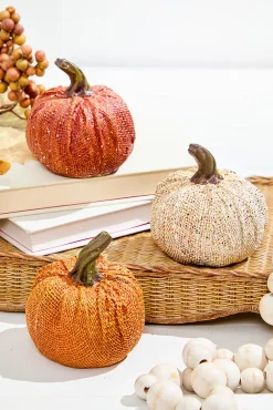 4" Resin Harvest Pumpkin