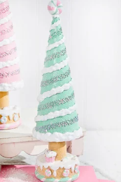 15" Resin Holiday Candy Tree