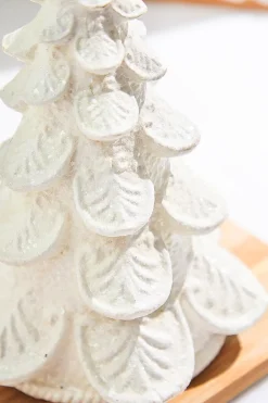 12" Resin Holiday Tree