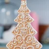 13.5" Resin Icing Gingerbread Tree
