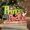 10.25” Resin Inspirational Prince of Peace Candle Holder