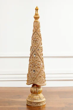 26" Resin Jeweled Old World Christmas Tree