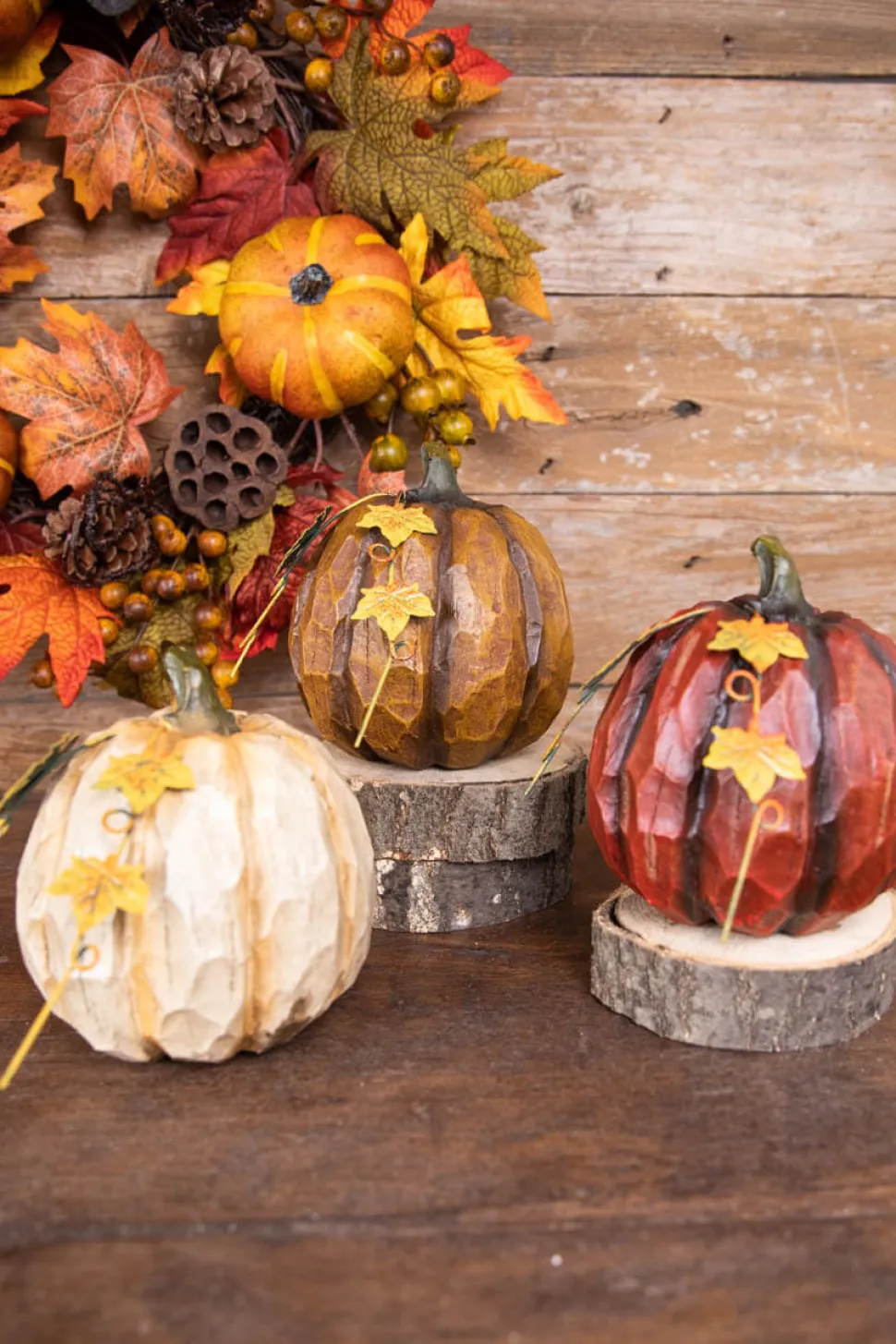 6” Resin Pumpkin Figure