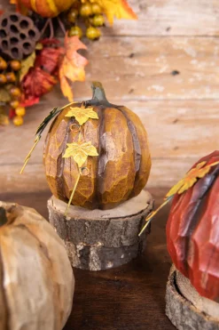 6” Resin Pumpkin Figure