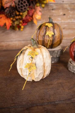 6” Resin Pumpkin Figure