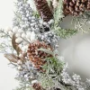 24" Rustic Christmas Wreath