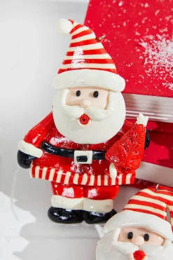 5" Santa Resin Ornament