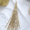 28” Sequin Glitter Grass Spray