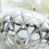 6” Shiny Diamond, Champagne Onion Finial Ornament - Box of 2