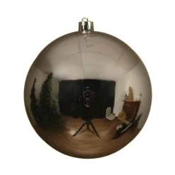 5.5" Silver Shatterproof Ornament