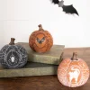 3” Small Resin Vintage Vibes Pumpkin