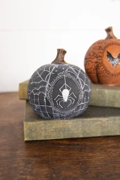 3” Small Resin Vintage Vibes Pumpkin