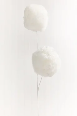 27" Snowball Spray with Glitter