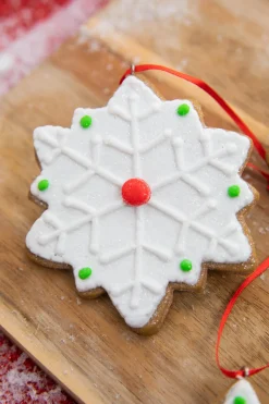 4” Snowflake Cookie Ornament