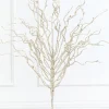 34" Snow Glitter Twig Branch
