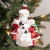 5.63” Snowman with Children Ornament