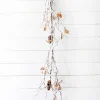 48" Snow with Glitter Winter Chalet Garland - Natural/Frost