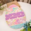 12" Striped Pattern Easter Egg