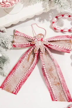24" Sugar/Spice Gingerbread Bow
