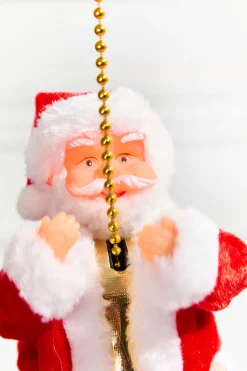 43" Tall Climbing Santa on Rope