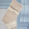 Tan Chevron Pattern Stocking