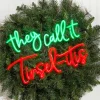 20" They Call It Tinsel-itis Lit Neon Sign