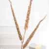 34” Triple Glitter Sequin Christmas Spray - Champagne
