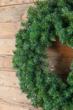36” Unlit Norway Pine Wreath