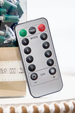 16' Warm White Mini LED Lights with Remote
