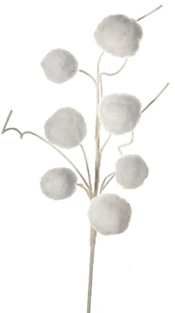 24” White Snowball Spray