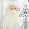 28" White Winter Standing Santa