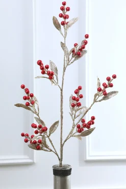 32” Winter Berry Branch