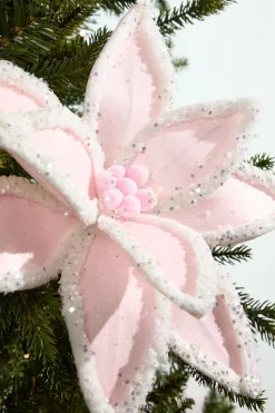 22" Winter Freeze Poinsettia Stem