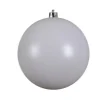 8" Winter White Shatterproof Ornament