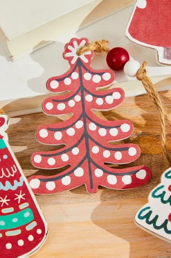 5” Wooden Christmas Tree Ornament