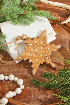8" Wood Star Ornament