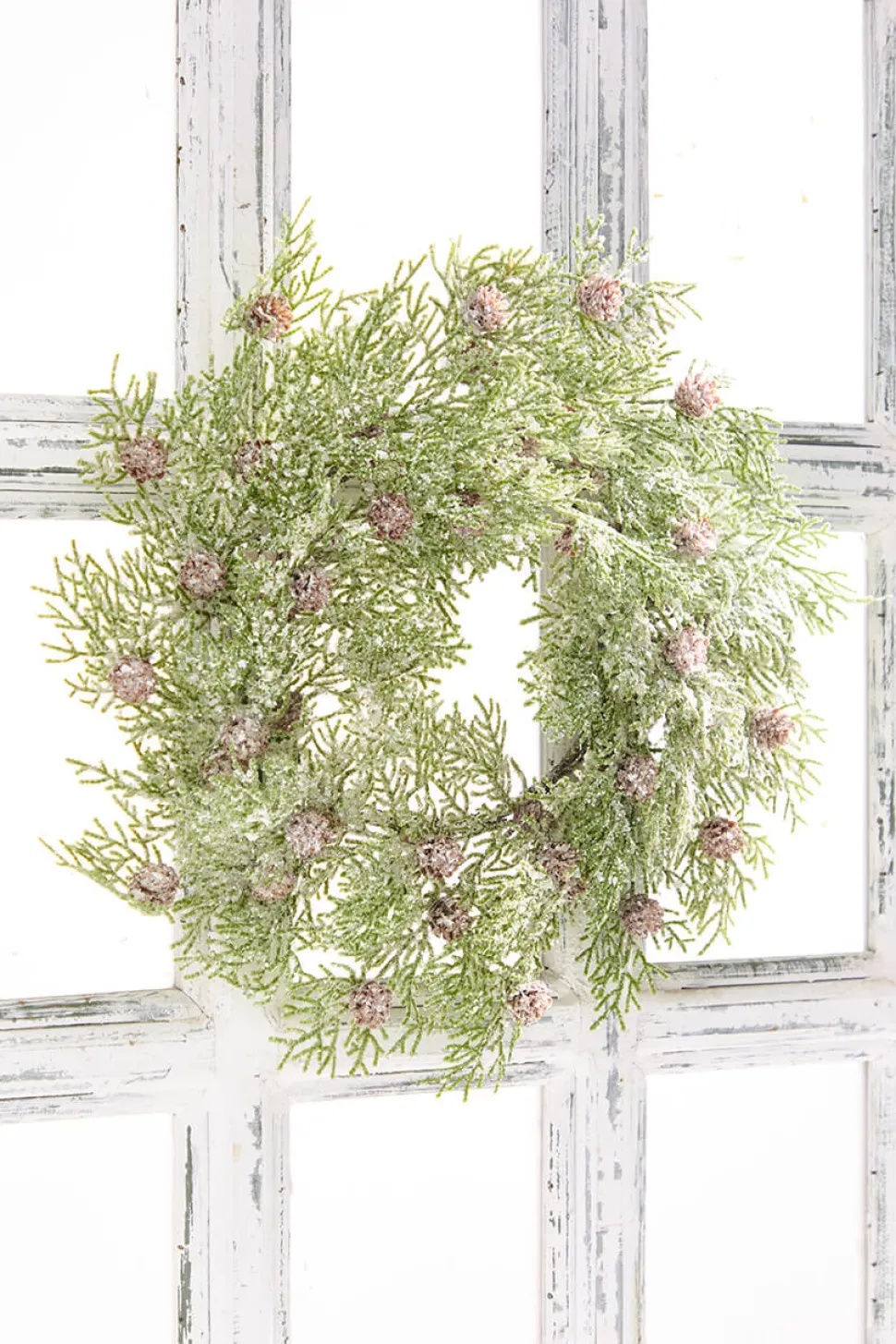 15" Wreath Candle Holder