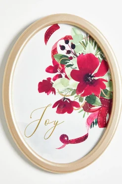12" x 16" Floral Wood Wall Decor