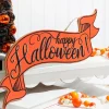 15" x 6.25" Halloween Banner Sign