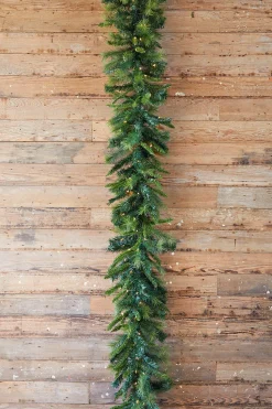 9' x 16" LED Royal Mix Garland Lighted Greenery